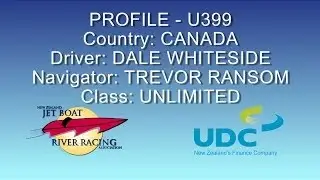 Profile Dale Whiteside - World Jet Boat Marathon Championship 2013