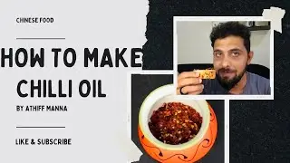 how to make Chinese style chili oil |chilly oil | Athiff Manna