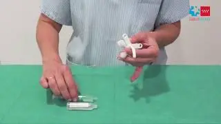 H. Gregorio Marañón - Cuidados de niños con traqueostomías: descripción de cánula y fiador