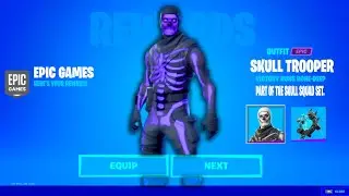 How To Claim The PURPLE SKULL TROOPER IN 2023! (FREE)
