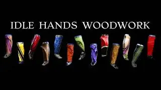 Custom Wood Pistol Grips for Jezebel's 4 speed