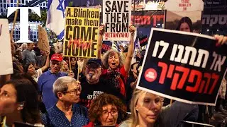 LIVE: Protesters in Tel Aviv demand release of hostages in Gaza