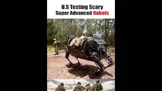 US is Testing its Scary Super Advanced Robot #usmilitary #respect #shorts #ytshortsindia #robot