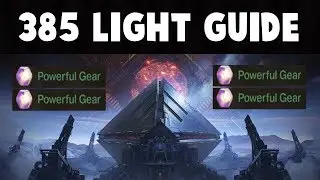 Destiny 2 - Light Level 385 Guide for NON-RAID players!!
