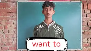 Want To ka prayog