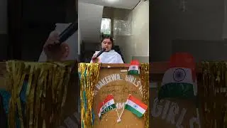 Patriotic Song written by Rashid Awan Presented by a student of Girls Gujjar Hostel Jammu