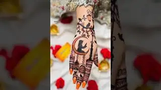 Jashn e Eid Milad un Nabi 🕋 Special Mehndi Design🌙💫 #mehndi #henna #shorts #jashne_eid_miladunnabi