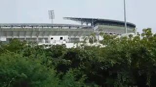 Vidarbha Cricket Stadium | Nagpur Cricket Stadium | View from Train | Howrah - Mumbai Mail