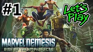 NG Plays | Marvel Nemesis: Rise of The Imperfects (PS2) - PART 1 - A Dark Universe