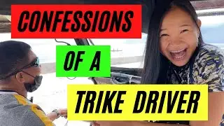 A DAY IN THE LIFE OF A TRIKE DRIVER / A Tough Life In The Philippines