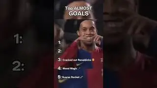 Top almost goals in football!