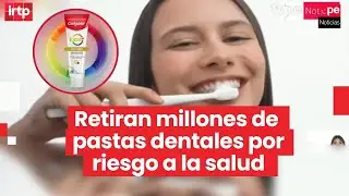 Retiran más de 3 millones de pastas dentales Colgate en Perú por riesgo de lesiones bucales