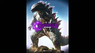 Godzilla Earth vs Evolved Godzilla #godzilla #edit