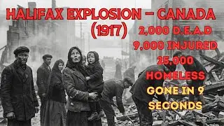 The Largest Man-Made Explosion Before Nuclear Weapons (1917)