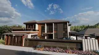 Modern House Design / 70x75 ft 2 Storey / 5 Bedrooms Family Home
