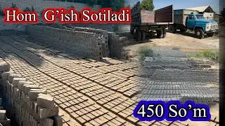 450 So’m.  HOM  GI’SH  QULDA QUYILGAN  SOTILADI. Dastafka hizmati Kelishiladi.