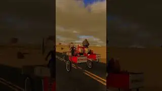 Crazy moped build in a desrt #roblox #shorts