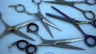 Barber Scissors-Thinning Scissors-Professional Hair Cutting Scissors-Ampler Beauty