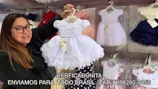 VESTIDO DE FESTA INFANTIL DIRETO DO FABRICANTE NA FICA BONITA #bras