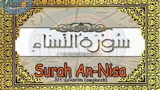 004 Surah An-Nisa' - Cabdikariim Aw Geesh ^ الشيخ عبد الكريم - سورة النساء