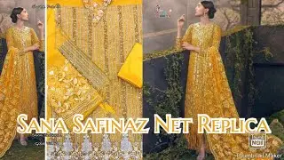 Sana Safinaz Net Replica Suit | Designer Suits online in India