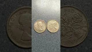 GB 1965 Sixpence #coin