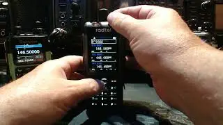 RADTEL 880, Cross Band Repeater Function Demonstrated.