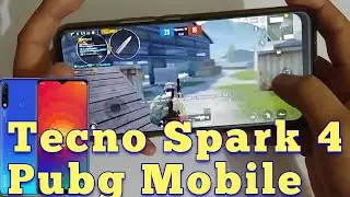 Tecno Spark 4 Pubg Mobile Test / Gameplay | Can we play it smoothly? Tecno Spark 4 gaming test