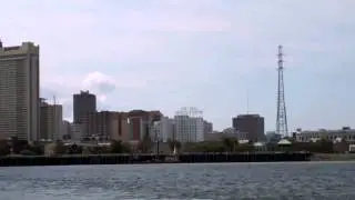View of New Orleans from the Algiers ferry