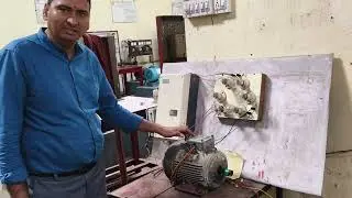 star delta Starter Demonstration With Lamps