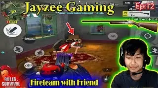 NRX Jayzee Play With Team ,ROS Most Kill Montages,Rules Of Survival,NRX Thai,Saxy Gaming| Ep12