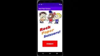 Rock Paper Scissors App in Android Studio (Kotlin)