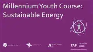 Welcome to the Millennium Youth Course