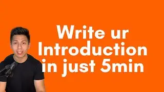 How to write a solid INTRODUCTION for argumentative essays General Paper 2021 Question