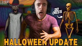GRANNY È STATO AGGIORNATO PER HALLOWEEN !!! | GRANNY GAMEPLAY ITA |