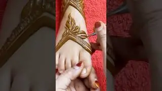 Simple Arabic Henna Design #mehndi #henna #dubai #style #fashion #song #mehandi #farheenscreation