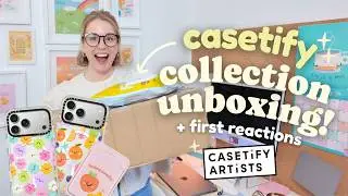 Unboxing my NEW collaboration collection with CASETiFY!
