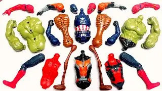 AVENGERS TOYS MARVEL'S HULK SPIDER-MAN ANT MAN CAPTAIN AMERICA SIREN HEAD SUPERHERO TOYS VIDEO