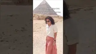 nostalgic love, from the pyramids - my song 'Horizon'🎶 #egyptiangirl #rnbmusic #chillrnb #artist