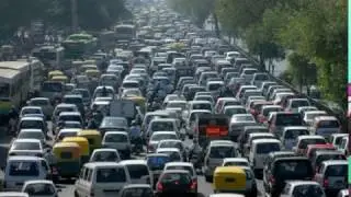 Incredible traffic jam ever in china