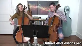 Popper Fifteen Etudes, Op.76 No. 1 | Two Cellos