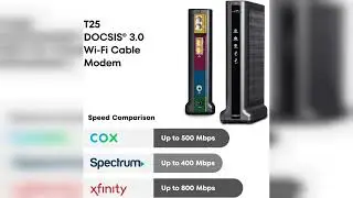 Review: ARRIS (T25) - Cable Modem - Fast DOCSIS 3.1 Gigabit Cable Modem , Comcast Xfinity Inte...