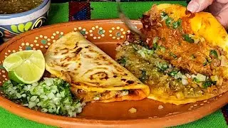 HOMEMADE STREET TACOS | Cheesy Shredded Beef | Deshebrada de Res | Tacos❤️
