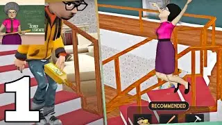 Scary Evil Teacher Level 1-5 Gameplay Walkthrough Part 1