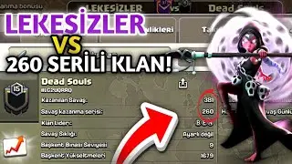 260 SERİLİ RAKİBİ ISIRIYORUZ! TH18 EN GÜÇLÜ KS ORDUSU!? - Clash of Clans