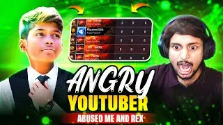 ANGRY YOUTUBER ABUSED ME AND REX ON LIVE🤯RG GAMER GONE MAD😂🤣 @NonstopGaming_