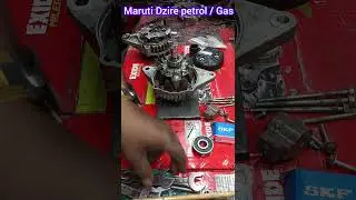 Maruti Dzire petrol Gas alternator bearing replace #YouTube short video