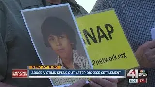 Child sex abuse victims share stories after Diocese settlement