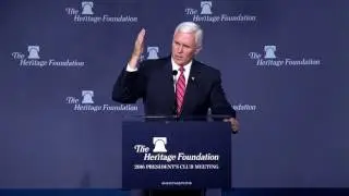 Vice President-elect Mike Pence on Trump Administration Priorities | The Heritage Foundation