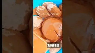 Chocolatey paste pouring #shorts #asmrshorts #ytshorts